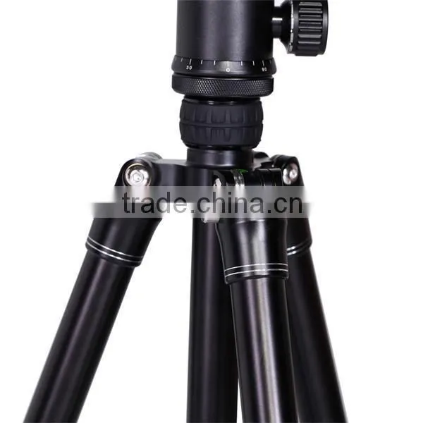 High quality 4section 1540mm Aluminum Tripod DSLR Camera Tripod