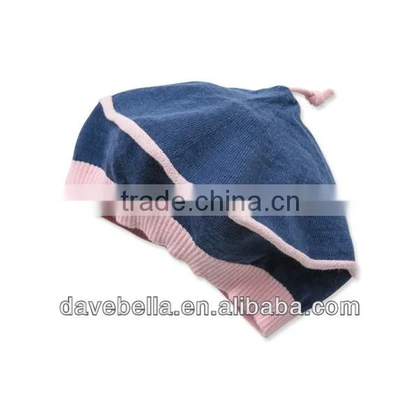 DB605-H dave bella 2014 spring baby hat infant cap knitted fashionable caps and hats