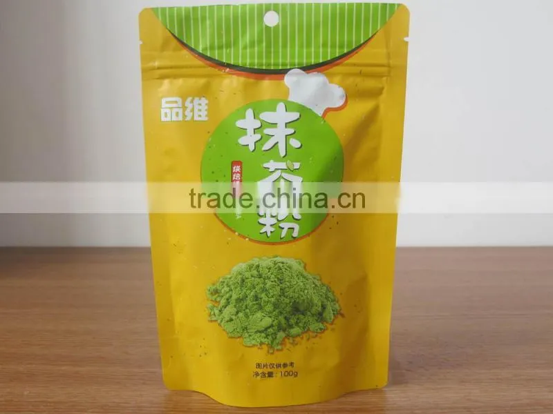 2015 High Quality Aluminum foil Vacuum Seal Green Tea Bag