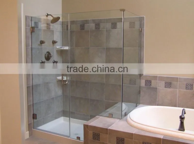 Fashion rectangular supports custom shower