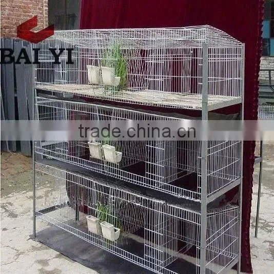 BAIYI Tiers and Cheap Poultry Farming Equipment For Rabbit (rabbit cage)