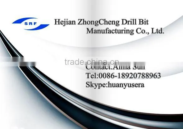 Drilling rock bit with hot size 9 7/8" TCI tricone bit