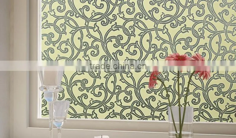 color printing self-adhesive window glitter film