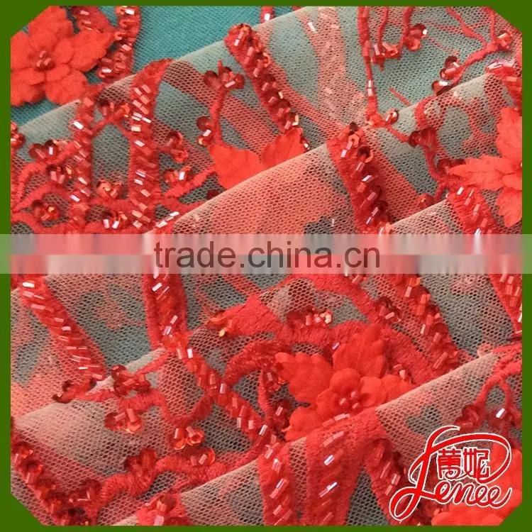 Wholesale Best Price Hand Soft guipure Embroidery Fabric For Dress