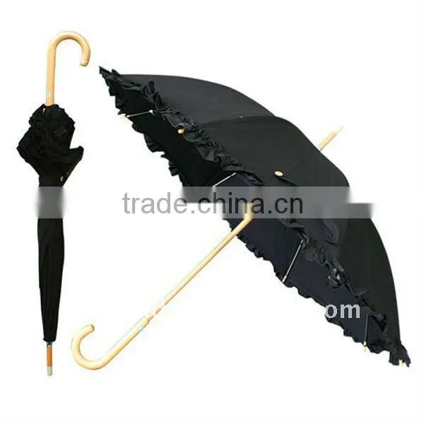 Wooden Handle Umbrellas