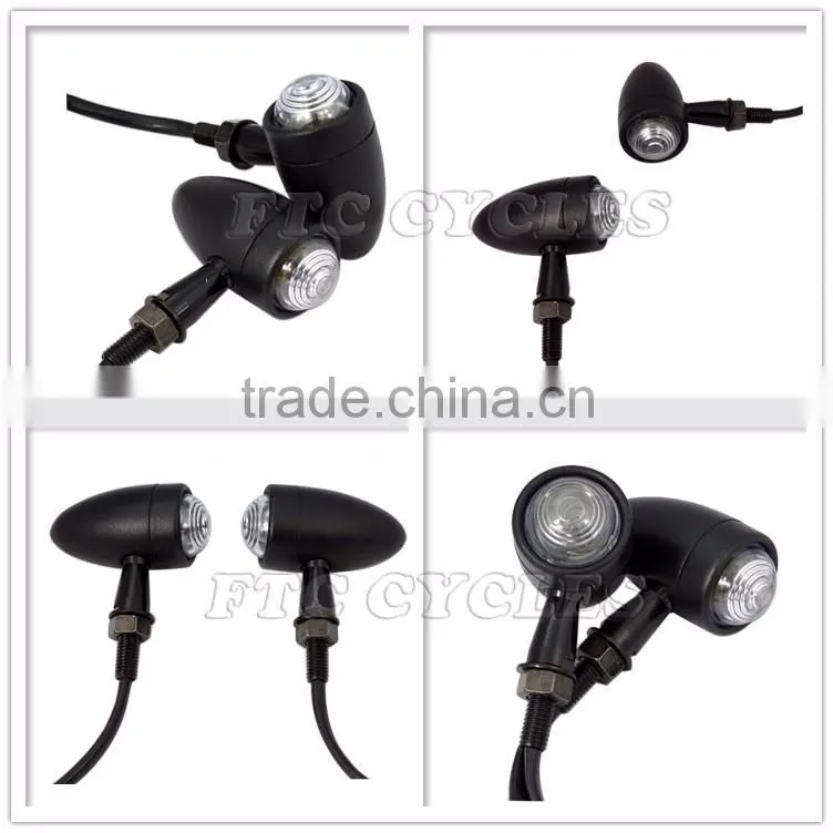 Clear Lens Indicator Light Vintage Motorcycle for Honda Custom