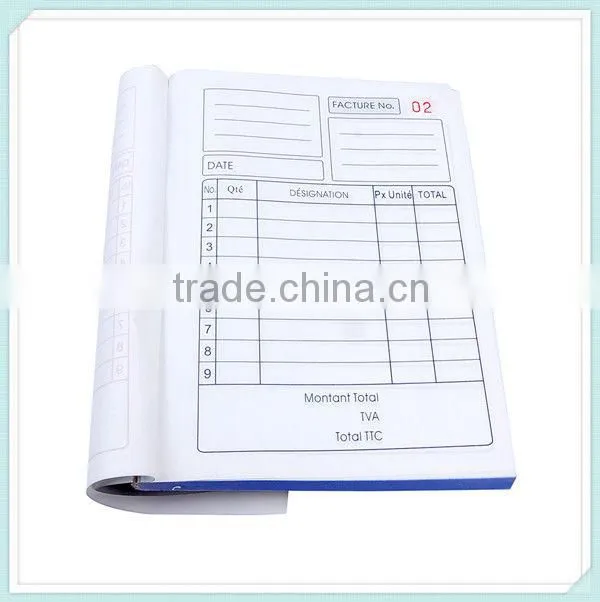 NCR manufactures 5.5*8.1'' duplicate easy copying invoice book