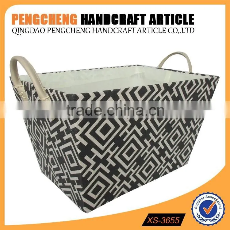 multi-purpose trapezoidal home clothes storage basket