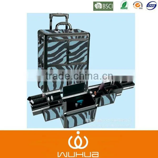 equipment aluminum case train trolley case for men