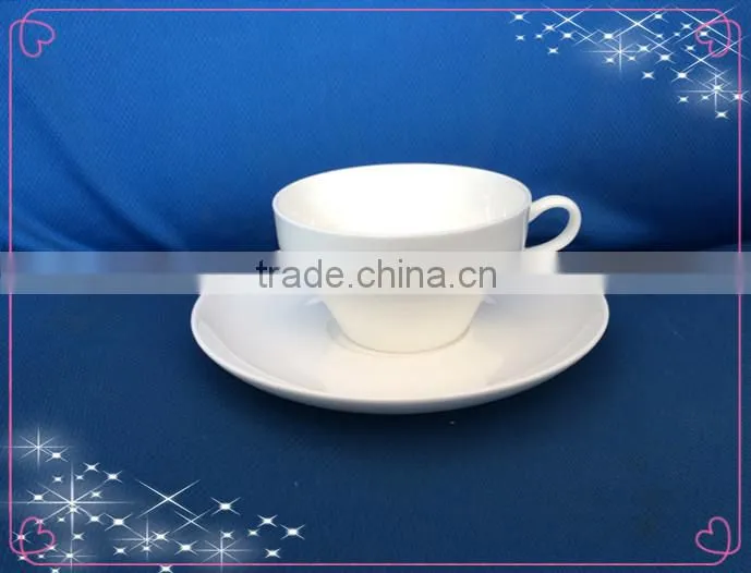 180cc ceramic bulk Bone China Cup&Saucer Set
