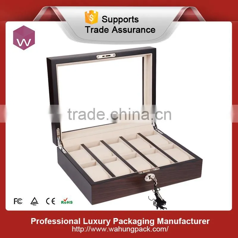 Watch And Cufflink Box Wooden Watch Box For Men