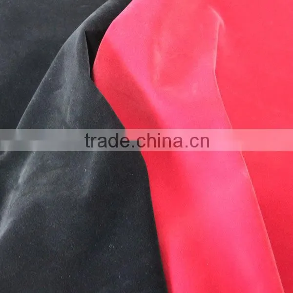flocking pu leather PU synthetic leather for making shoes from China wholesale faux leather fabric