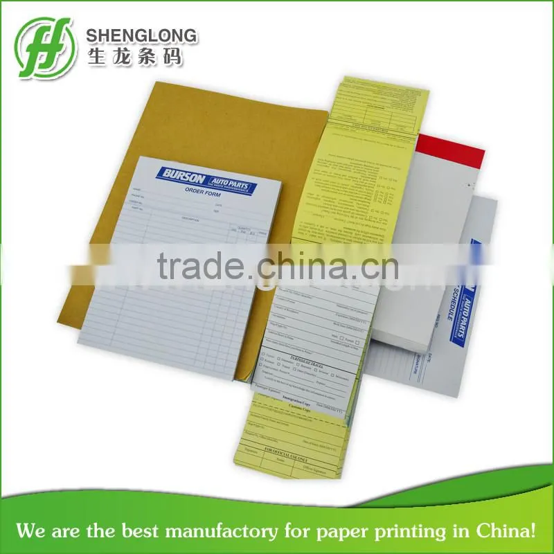 carbonless office paper for note book
