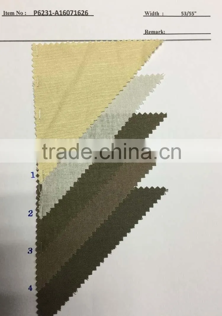 cotton linen fabrics stocklot wholesale P6524-A16071622
