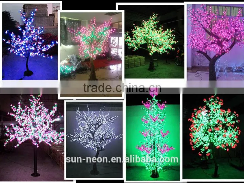Beautiful Multi Colors Changing Outdoor Led Tree Lights