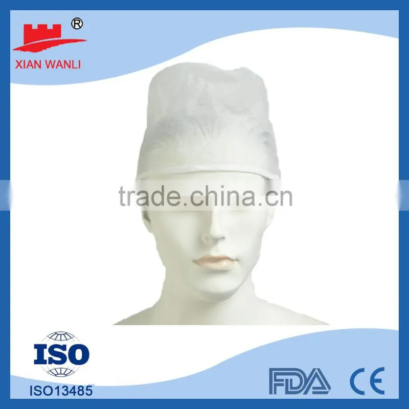 China blue surgical doctor cap