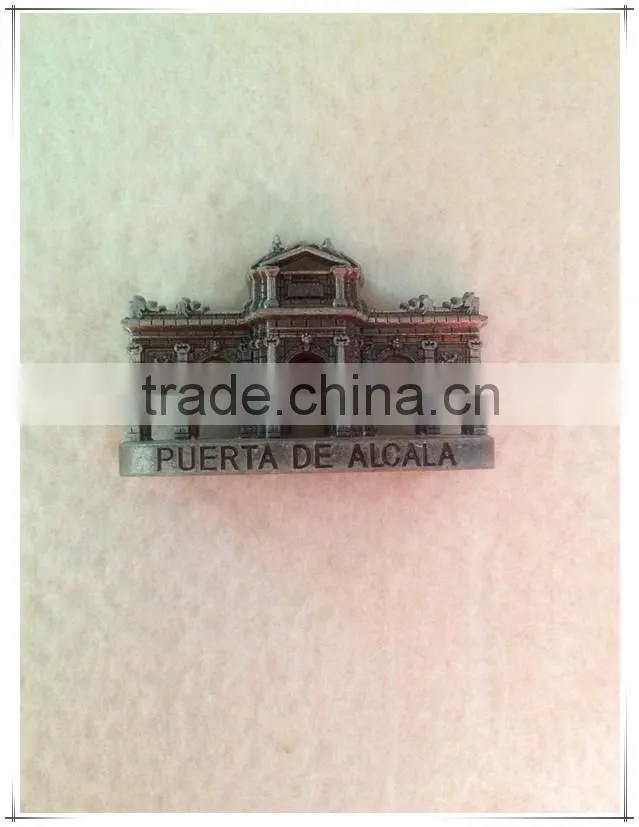 fashionable ship shape metal fridge magnet