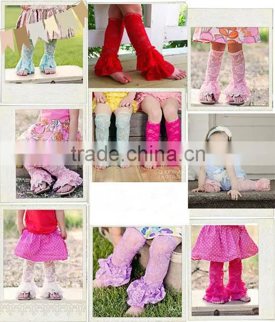 Wholesale Baby Lace Leg Warmers Tights Toddler Summer Girls Leggings Socks