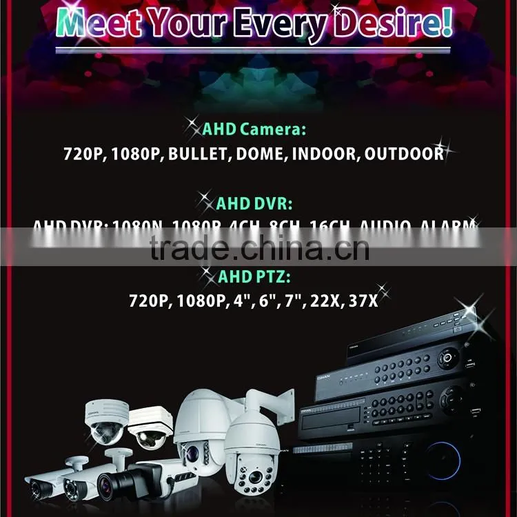 1080P hd AHD TVI CVI SD 960H all in one smarthome cctv
