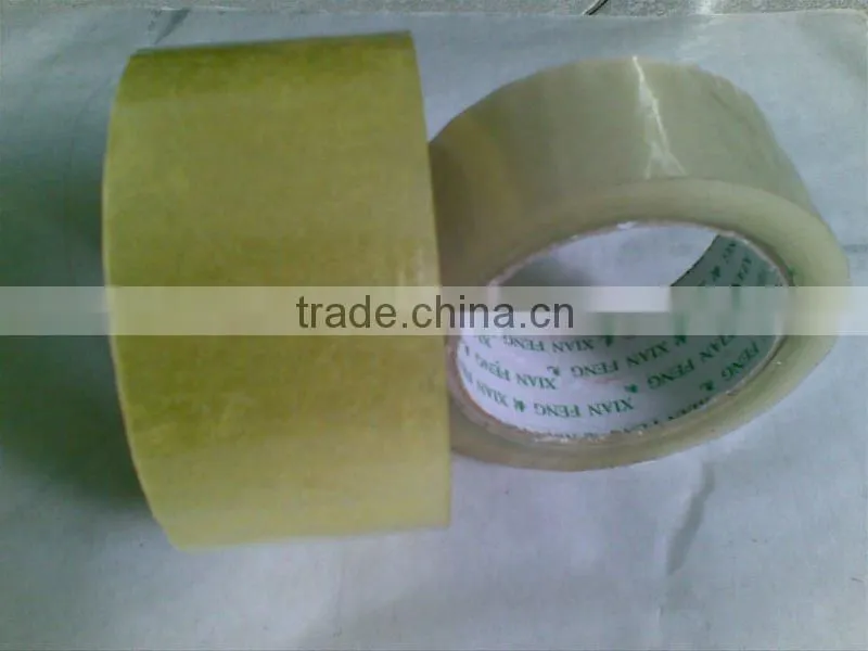 yellow adhesive packing tape