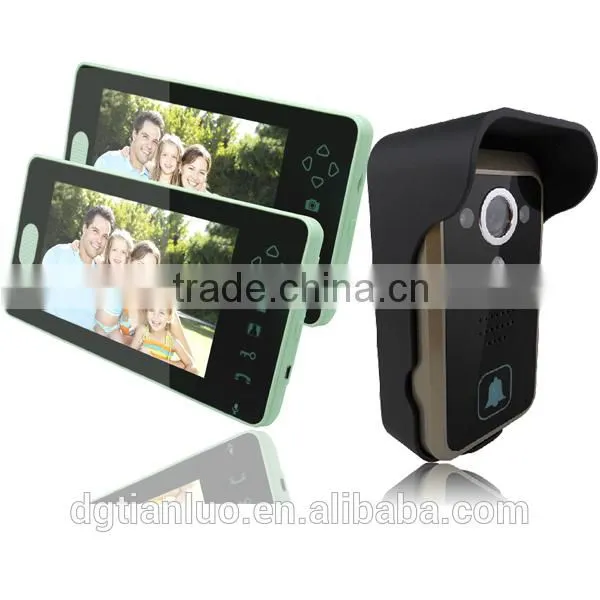 Entrance Door Wireless Apartment Video Intercom with Camera