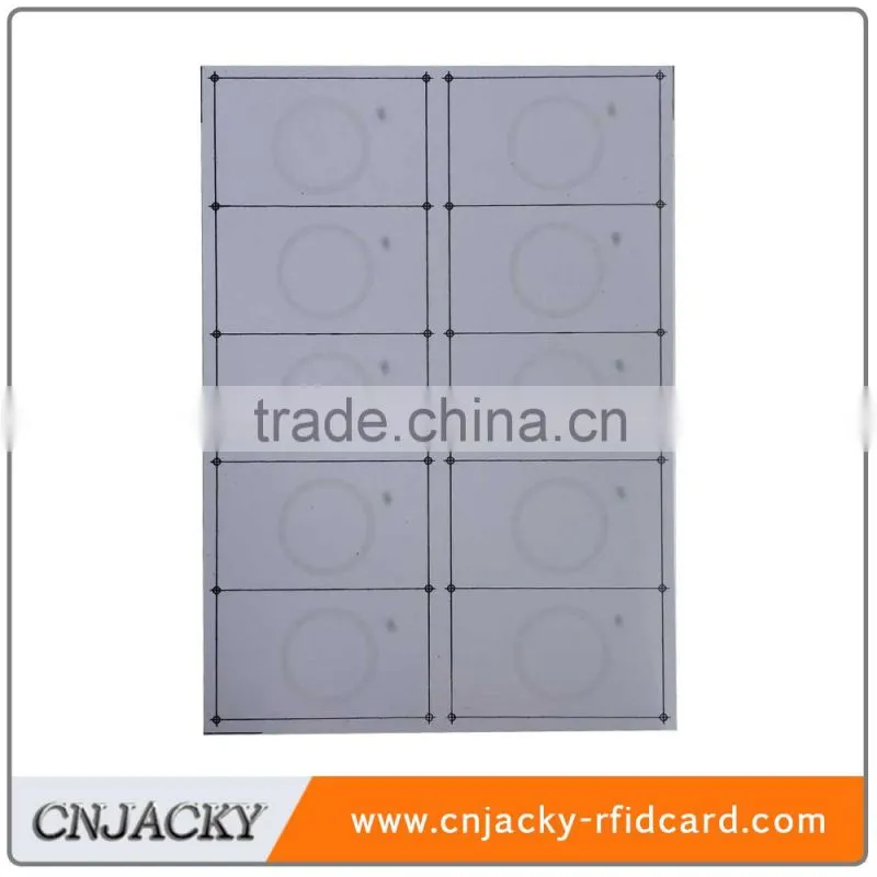 RFID hf inlay 13.56mhz hf rfid inlay rfid inlay for smart card