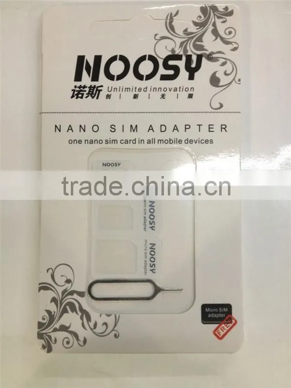 Special hot sale noisy for nano micro 3-in-1 sim adapter kit