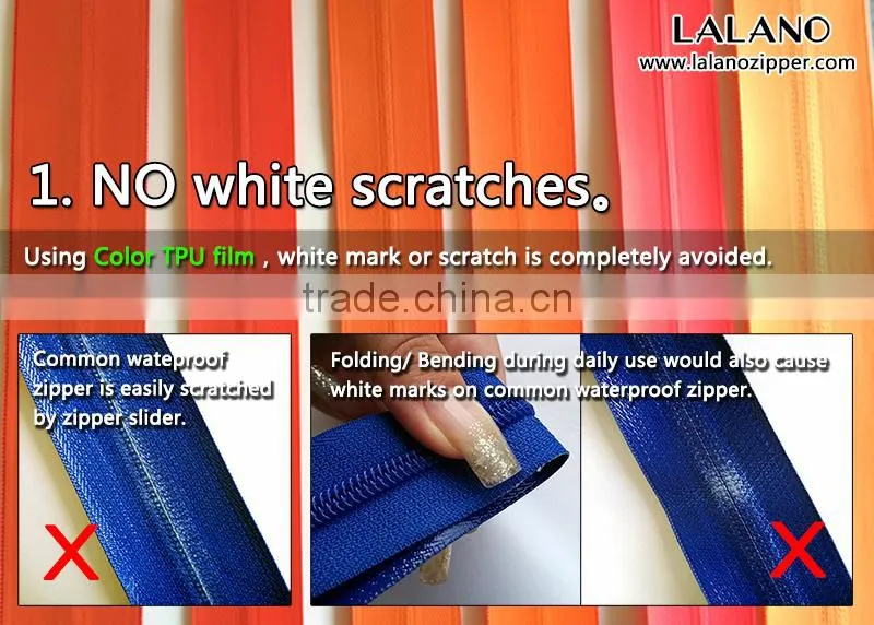 zipper factory sale resin teeth instant zipper