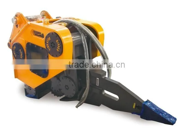 Vibro Ripper , the rock splitter attachment for excavator