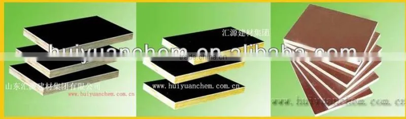 Black or brown film coated waterproof construction template