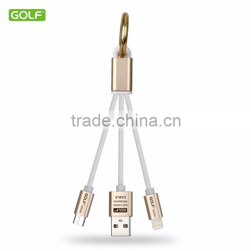 High quality 12cm Keyring Magnetic USB Cable with strong magnetic outside for smart phone