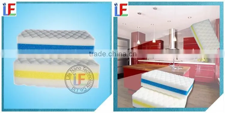 OEM as seen on tv 2016 magic eraser melamine sponge for kitchen cleaning