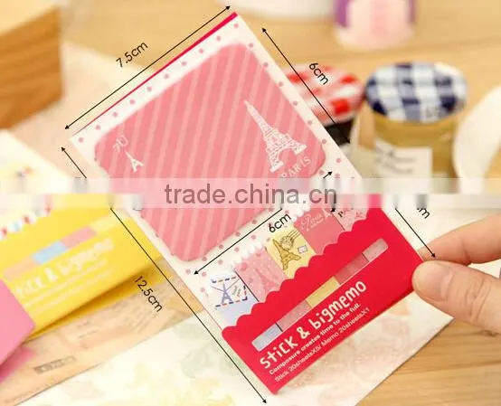 Hot new cake sticky note