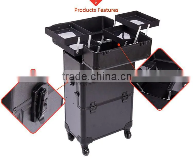 Sunrise Professional Cheap Aluminum Cases, High Quality Small Aluminum Case, Custom Made Aluminum Case