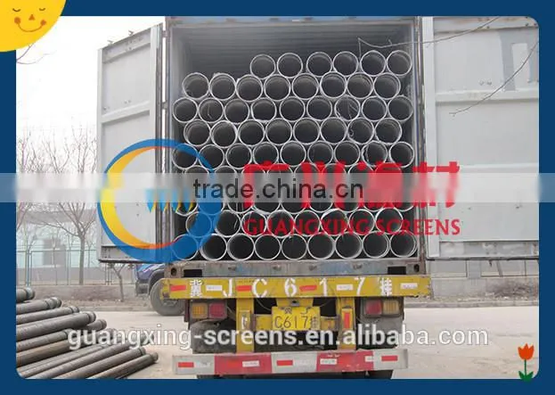 continuous slot johnson screen for water well stainless steel grade