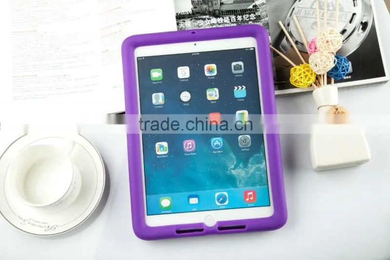 2016 New design silicone protective case 9.7 inch tablet cover for iPad Pro