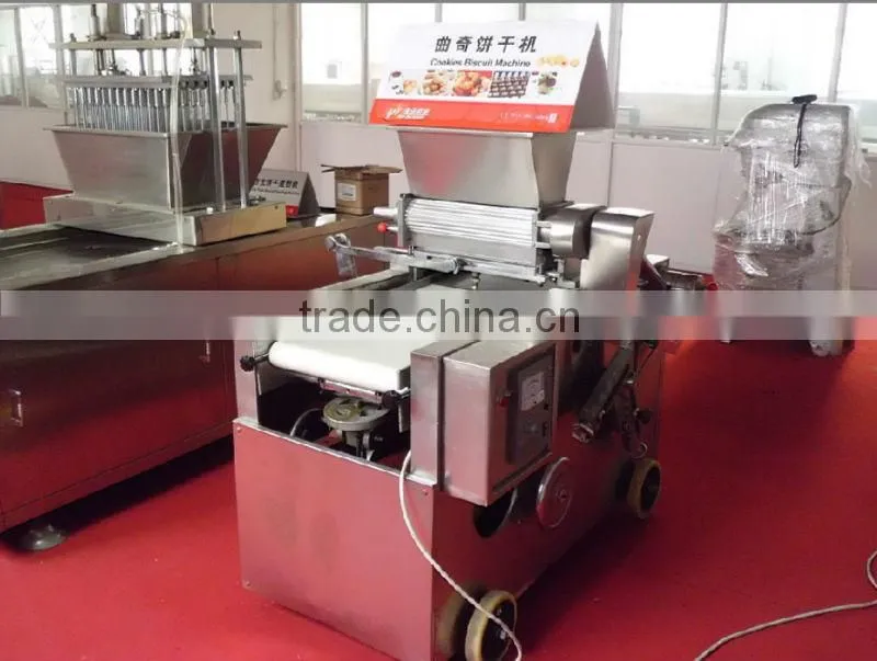 YX1000 PLC small fortune cookies making machine, cookies depositor