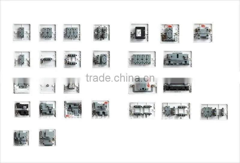 high quality good price 6 gang wall switch