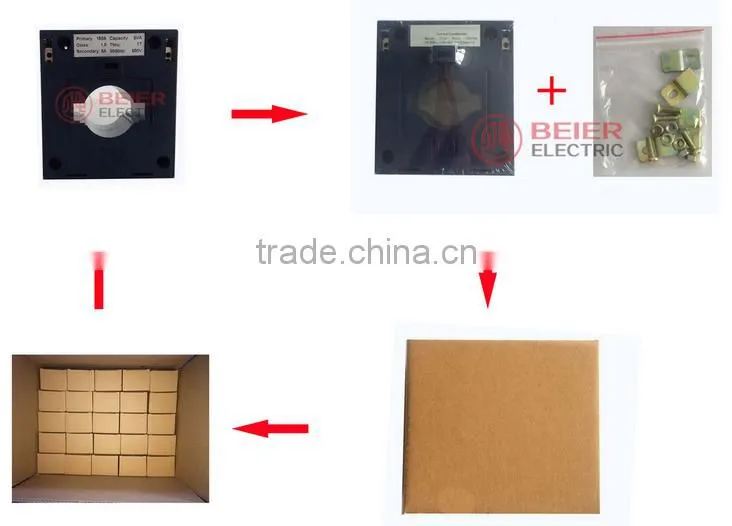 JY-30 single phase sealed and busbar current transformer(ct) 5a