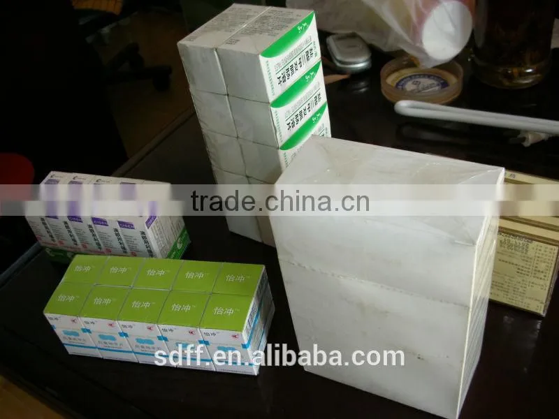 Full Automatic Condom Box Cellophane Wrapping/ Overwrapping Machine with Tear Tape