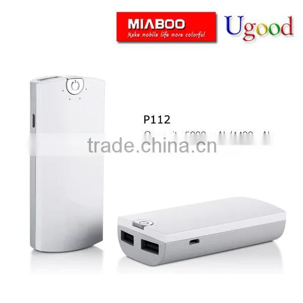 5200mah full capacity li-ion battery power bank,high quality portable charger power bank,fancy smart mobile power bank manual