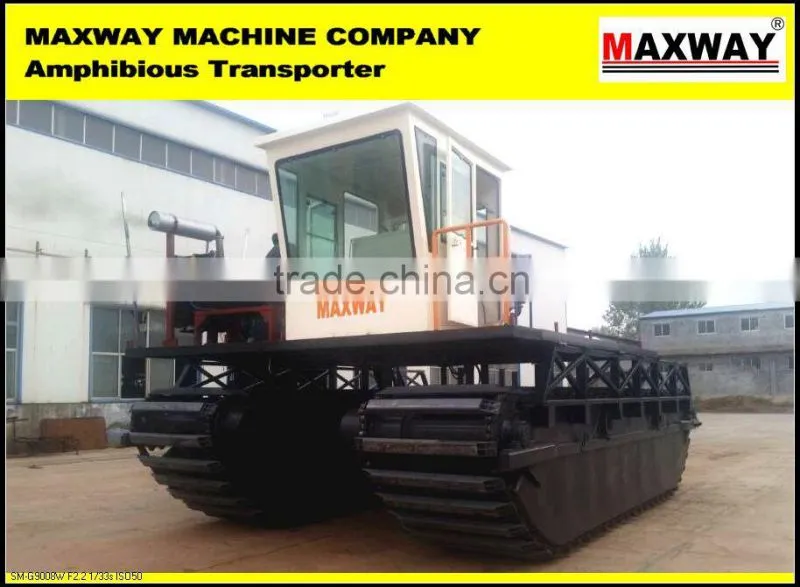 Chinese cheap MAX200PU Floating Track Undercarriage for AMPHIBIOUS EXCAVATOR , Suitable to 20 to 23Ton Class Excavator