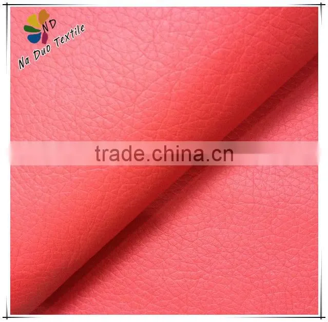 PU leather fabric for Sofa or Bag