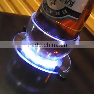 Compressor Cooling LED Display 1 or 2 Bottle Liquor Dispenser wiht CE ROHS