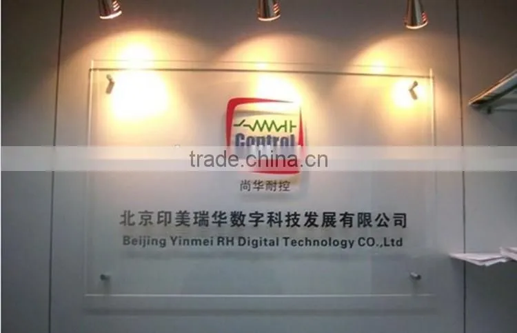 customized high clear luxury acrylic sign for hotel