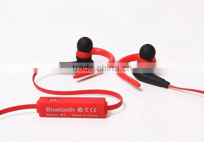 Sports bluetooth headphone wireless headset in-ear headphones for all mobile phones