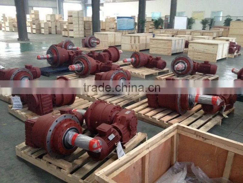 F series high speed manual worm screw gearbox