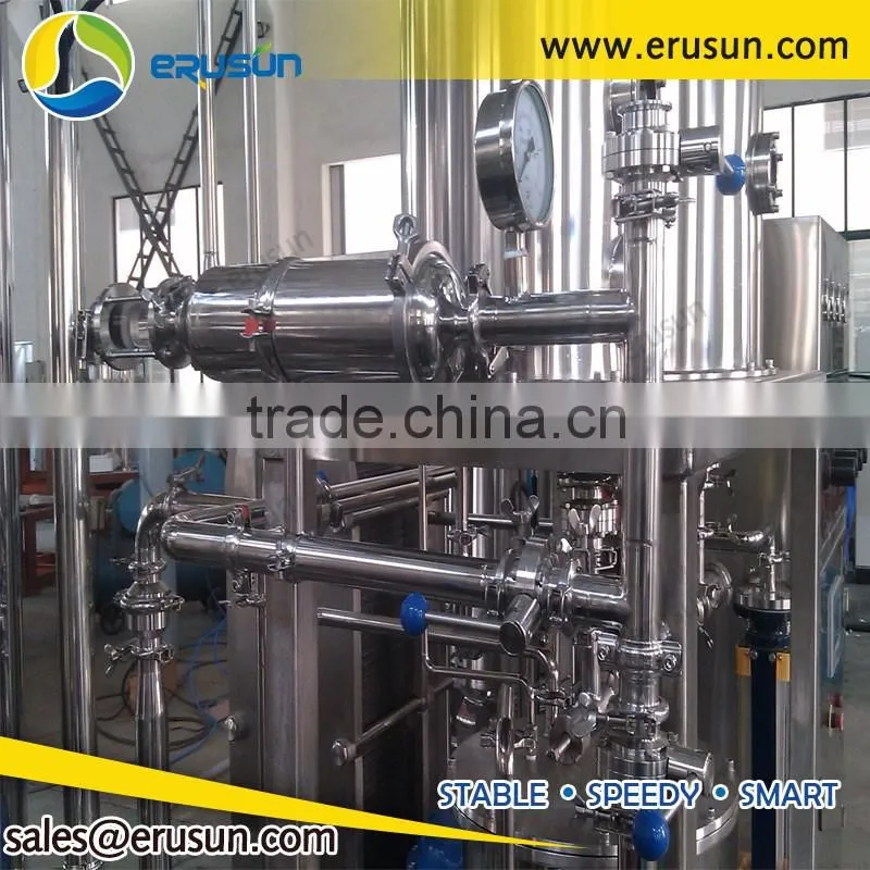 newest technology 7-8gram/liter high CO2 carbonated beverage mixer