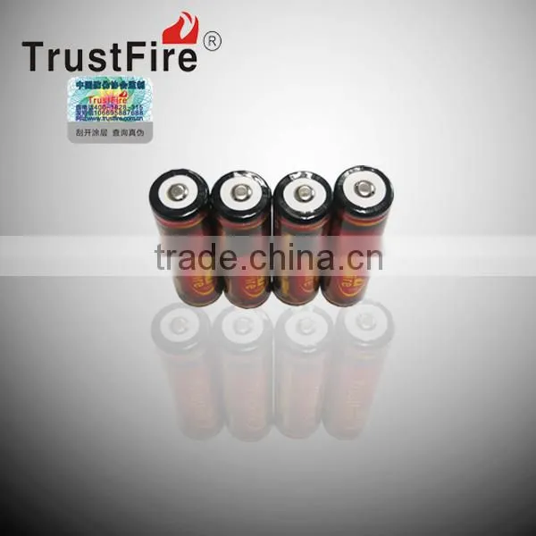 trustFire 3.7v icr 18650 battery rechargeable 3.7v icr 18650 li-ion rechargeable 3000mAh 3.7v cylinder lithium ion battery