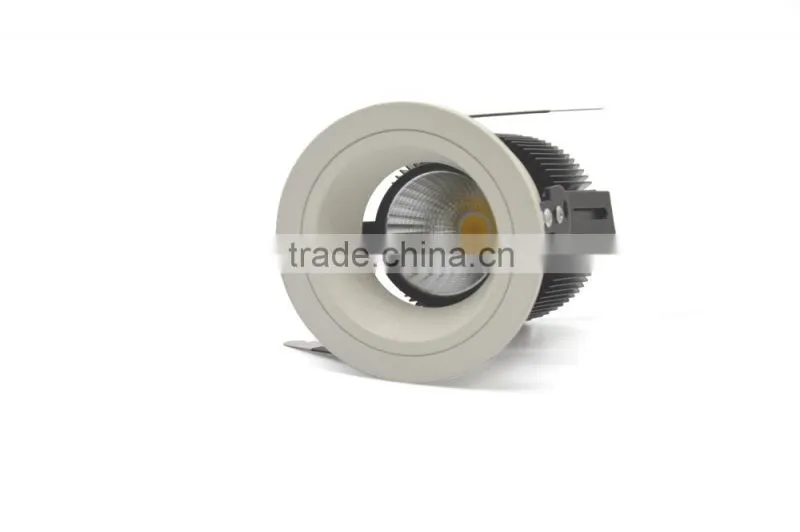 TEC002C10WHT1 LED COB 10W Big Size White Recessed LED downlight
